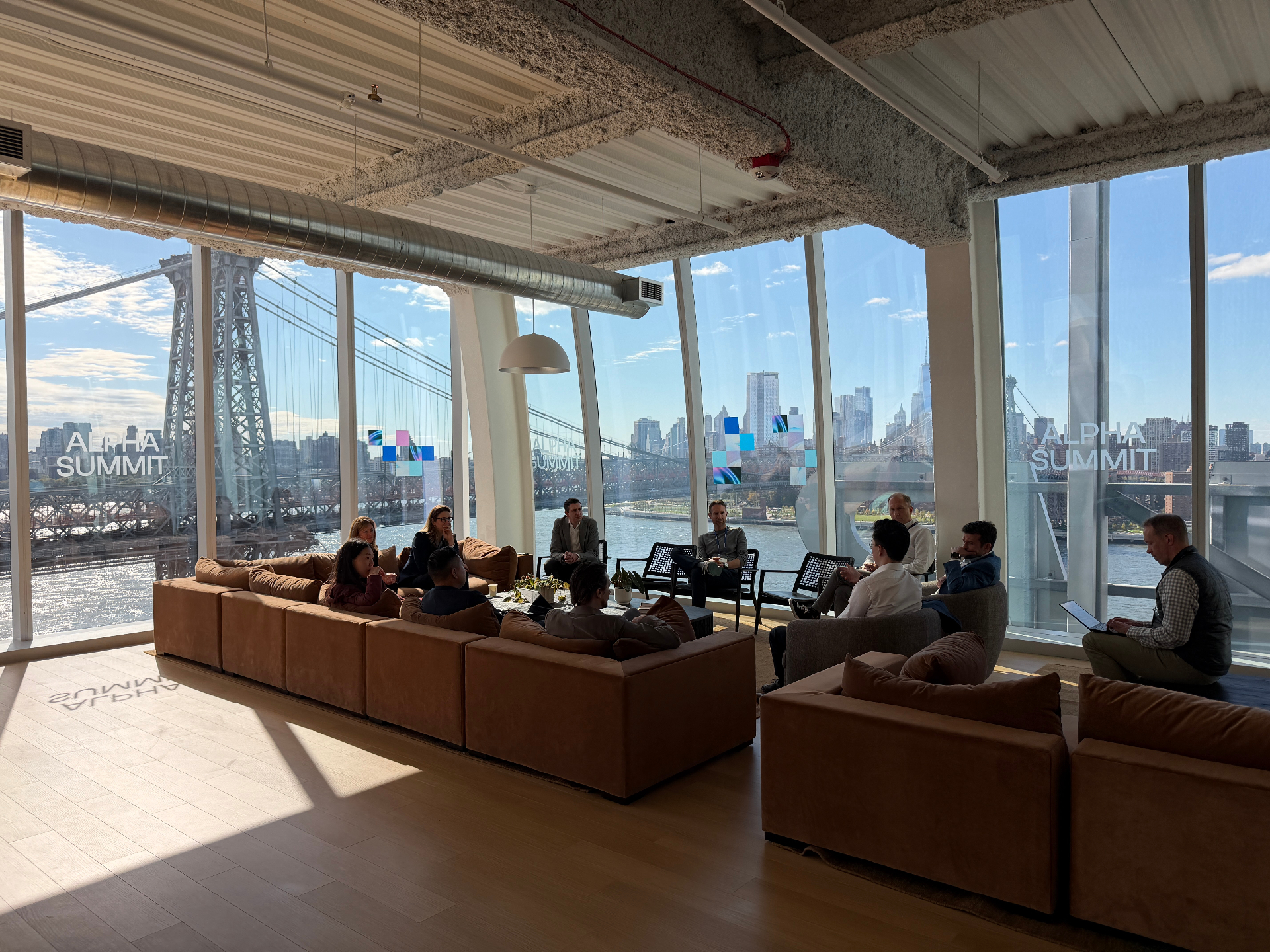 AlphaSummit — intimate customer conversations at scale